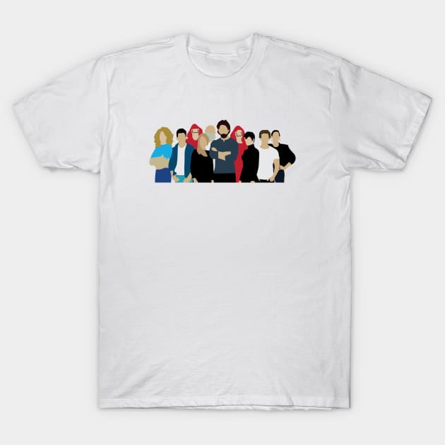 La Casa De Papel/Money Heist S3 T-Shirt by BasicBeach